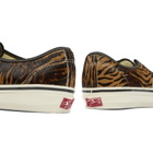 Vans LX Authentic 44 Pony Hair Sneaker in Tiger/Black