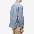 Visvim Men's Frontier Chambray Shirt in Indigo