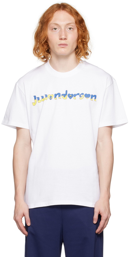 Photo: JW Anderson White Crewneck T-Shirt