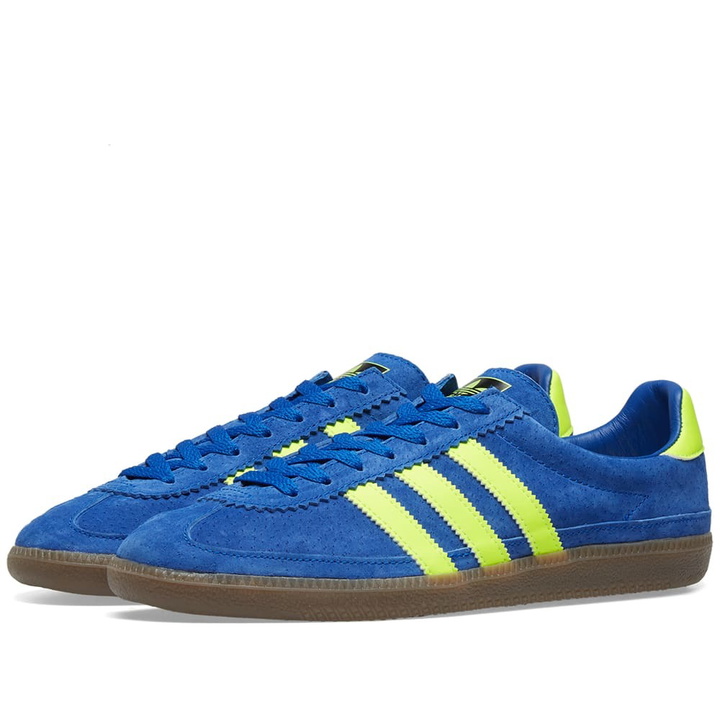 Photo: Adidas SPZL Whalley Action Blue, Sesame & Yellow