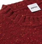 Aspesi - Mélange Wool Sweater - Claret