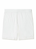 James Perse - Cotton-Jersey Boxer Shorts - White