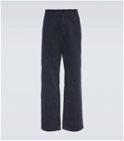 Dolce&Gabbana Mid-rise straight cotton pants