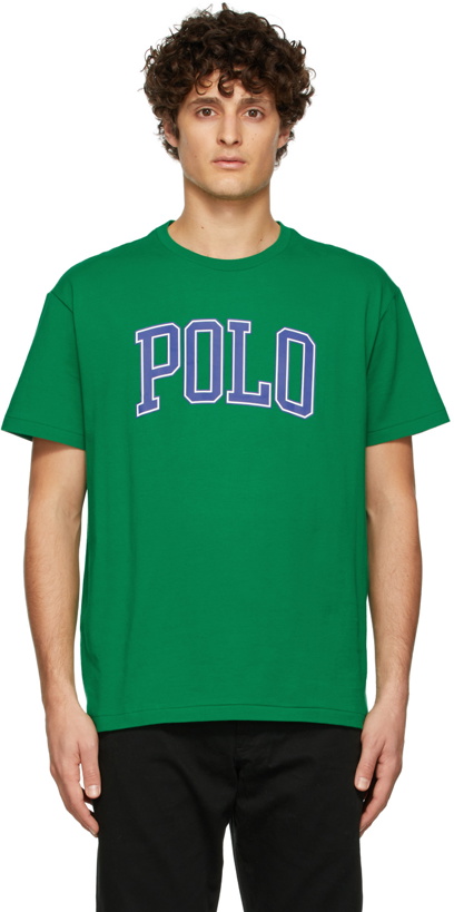 Photo: Polo Ralph Lauren Green Logo T-Shirt