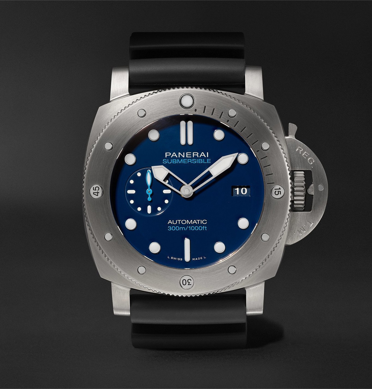 Panerai - Submersible Automatic 47mm BMG-TECH and Rubber Watch, Ref. No. PNPAM00692 - Blue