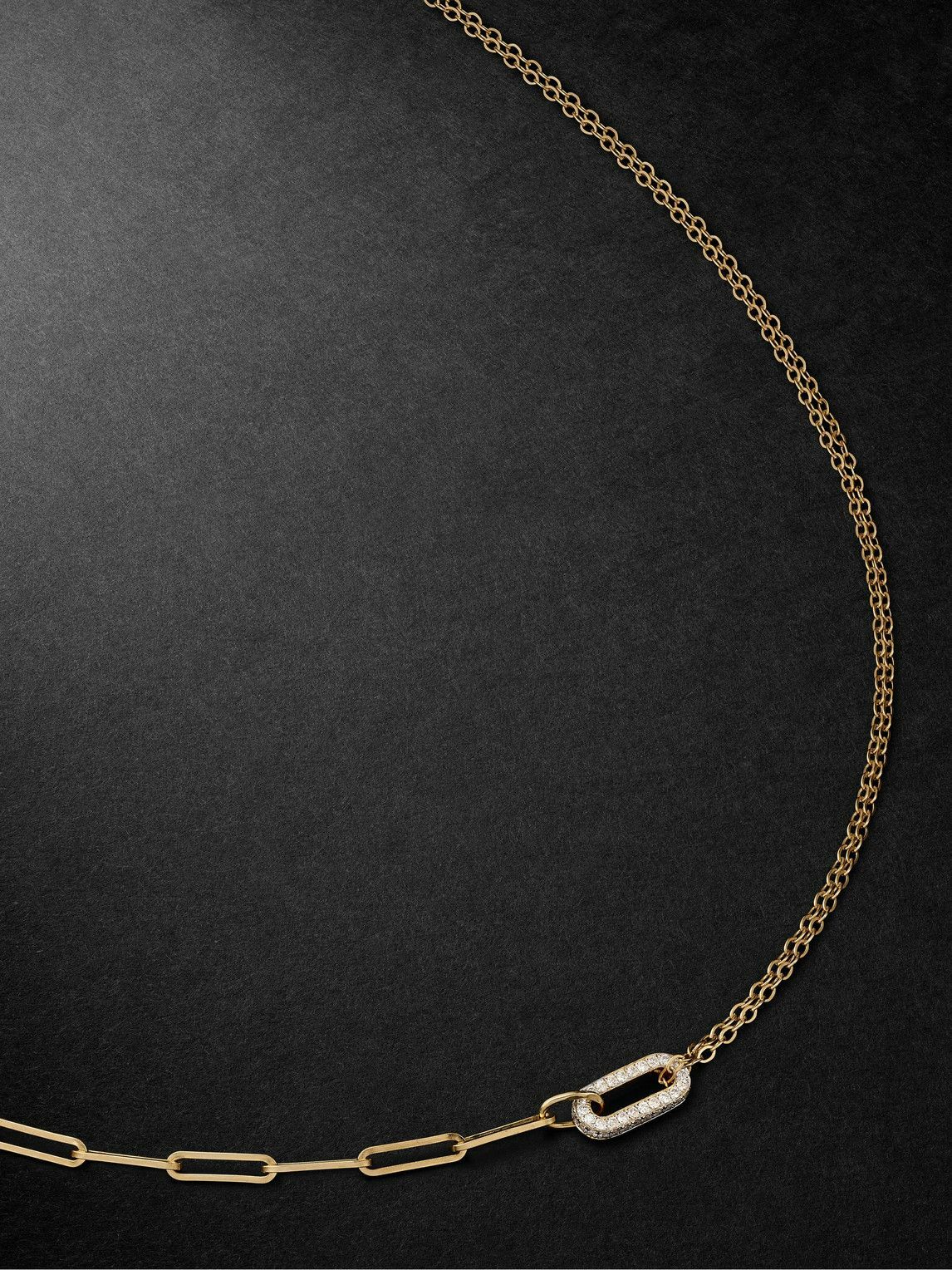 Yvonne Léon - Gold Diamond Necklace