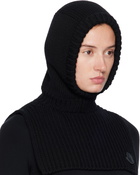Moncler Genius Moncler x EE72 Black Wool Balaclava