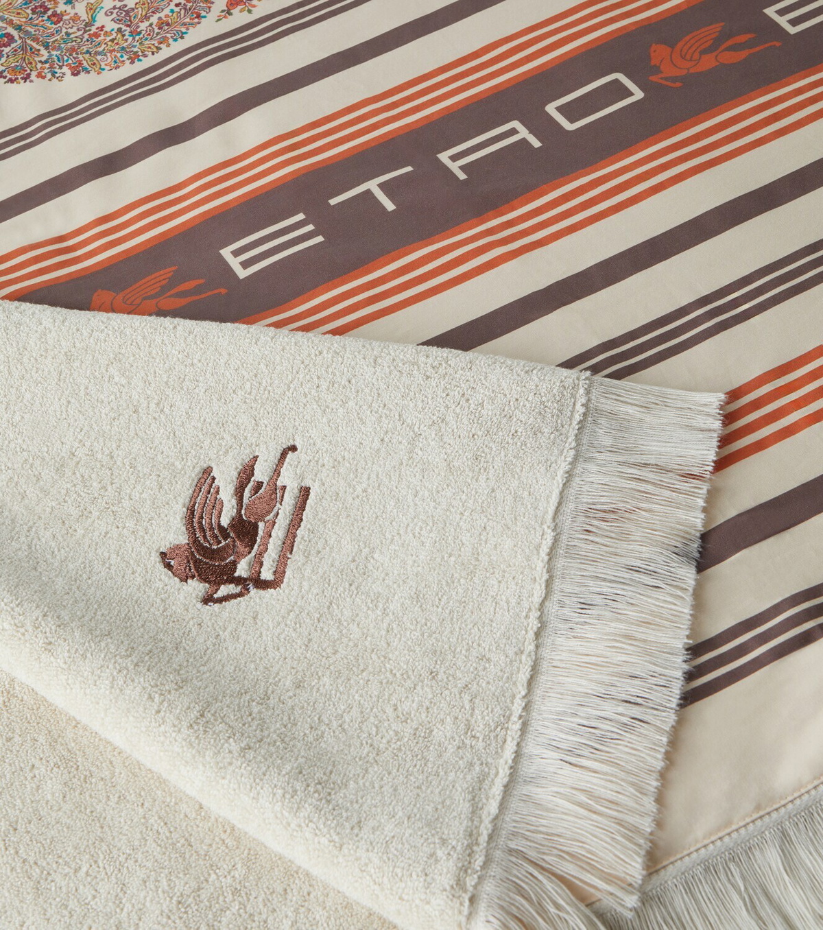 Etro Ischia paisley cotton beach towel