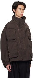 Hed Mayner Brown Reebok Edition Jacket