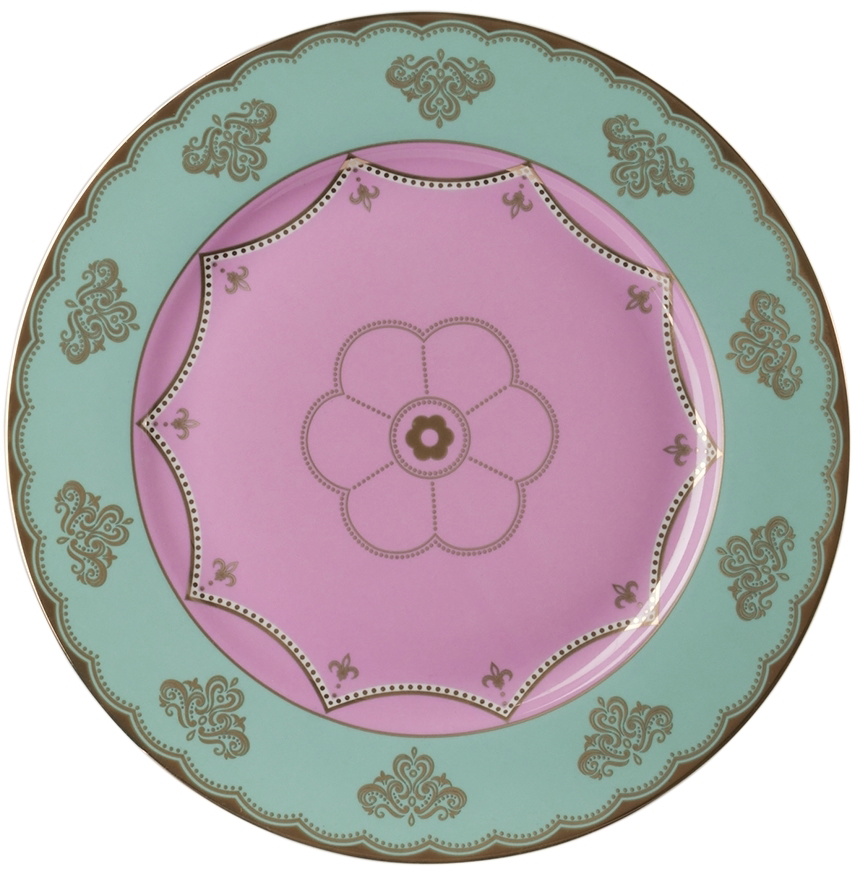 POLSPOTTEN Multicolor Grandpa Side Plates, 4 pcs