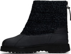 SUICOKE Black BOWAL-HSTRwpab Chelsea Boots