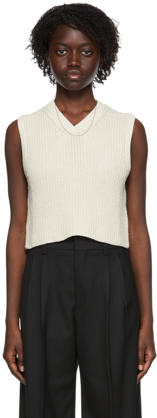 Photo: Filippa K Off-White Nancy Vest