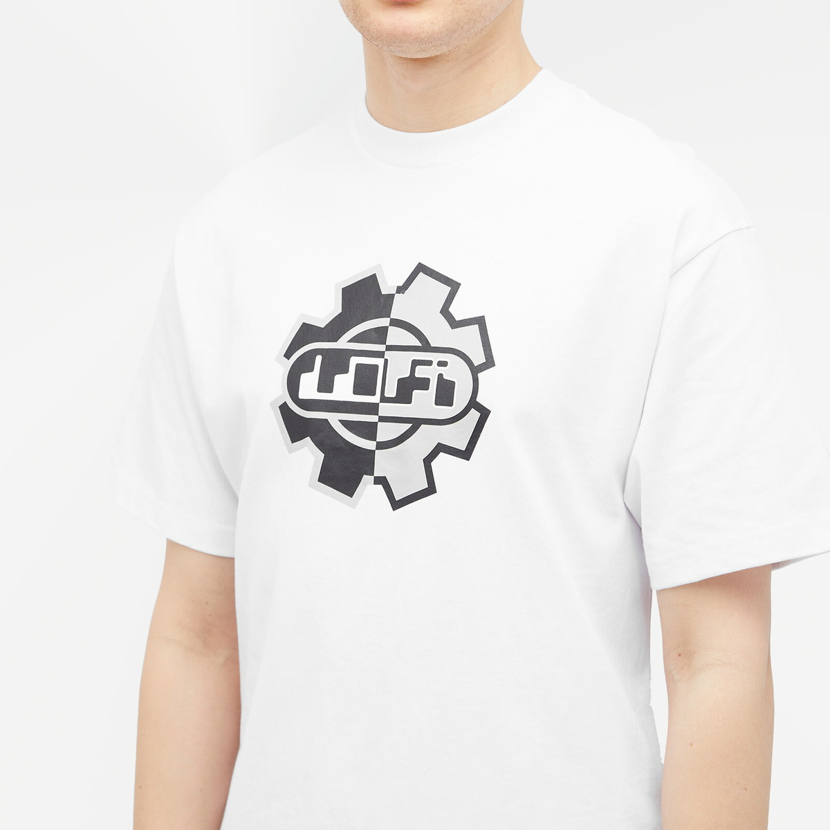 Lo-Fi Men's Gear T-Shirt in White
