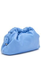 Mansur Gavriel Cloud Mini Leather Clutch - Blue - One Size