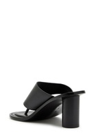 A.emery Hardie 70 Thong Mules Black