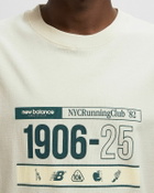 New Balance MADEGRPHCTEE Beige Mens Shortsleefe
