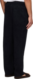 Solid Homme Black Essential Knit Trousers