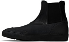 Common Projects Black Paneled Chelsea Boots