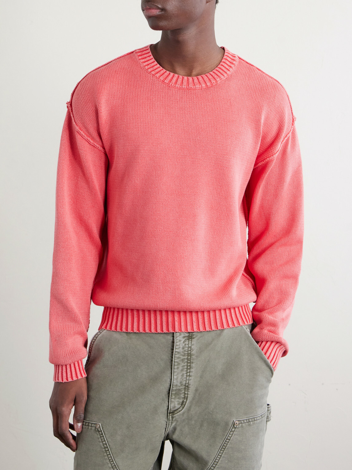 Aimé Leon Dore - Cotton Sweater - Red