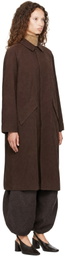 YMC Brown Tyrell Trench Coat