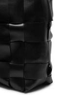 ST. Agni Woven Large Leather Tote - Black - One Size