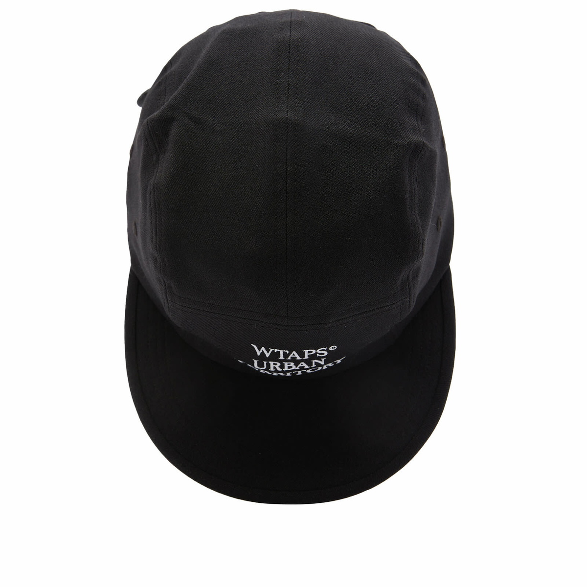 WTAPS WUT ブラックキャップ T-5 01 CAP ダブルタップス WTAPS Men's T-5 01 Logo WUT Cap in Black WTAPS