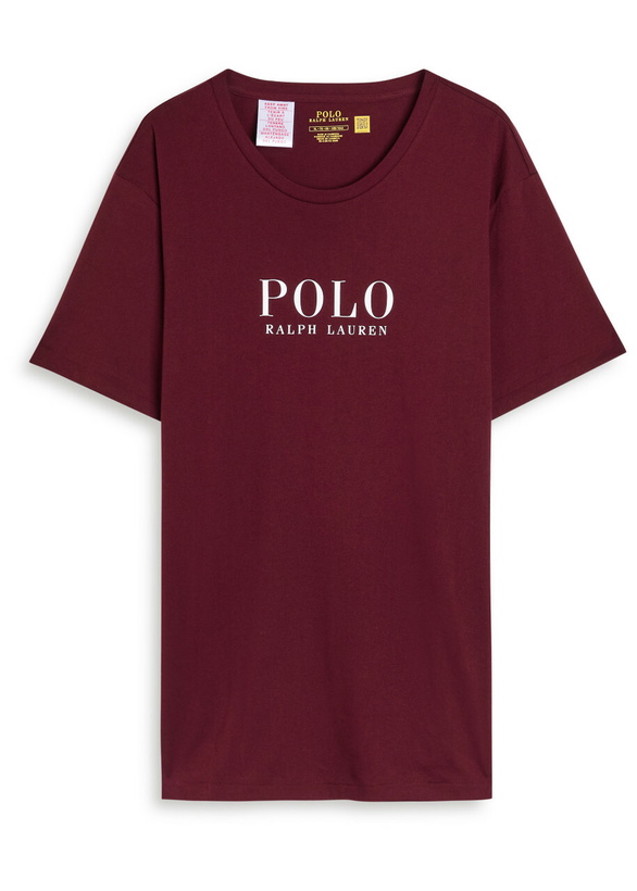 Photo: Polo Ralph Lauren Logo-print Cotton Pyjama T-shirt Red