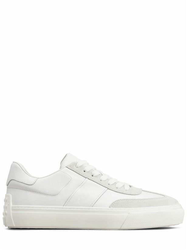 Photo: TOD'S - Leather & Suede Low Top Sneakers