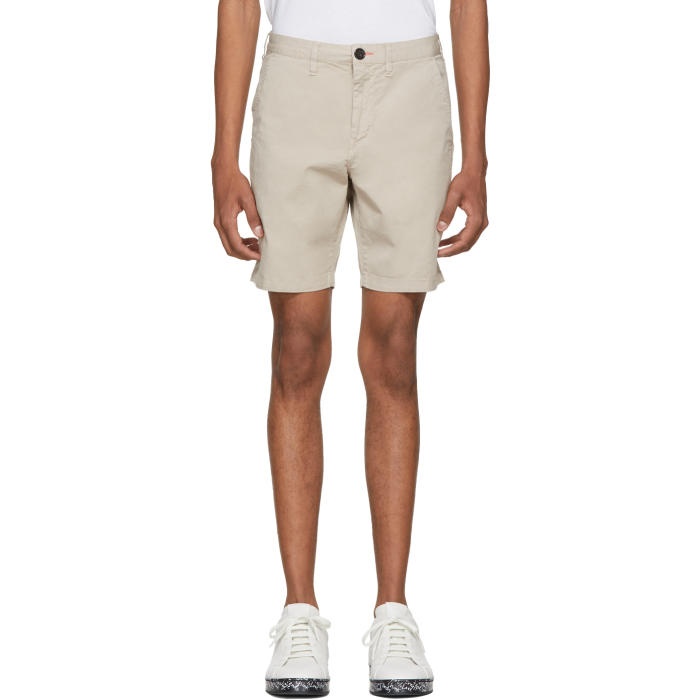 Photo: PS by Paul Smith Beige Standard Fit Shorts