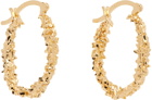 Veneda Carter Gold VC037 Small Closed Hoop Earrings