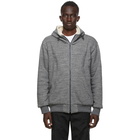 Comme des Garcons Homme Grey Fleece Hoodie