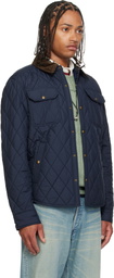 Polo Ralph Lauren Navy 'The Beaton' Quilted Jacket