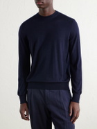 Saman Amel - Cashmere and Silk-Blend Sweater - Blue