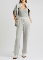 American Vintage Kodytown Cotton Sweatpants Light Grey
