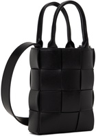 Bottega Veneta Black Mini Cassette Tote