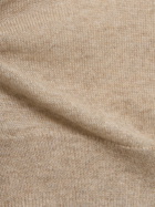 AURALEE Fine Cashmere & Silk Knit Polo Sweater