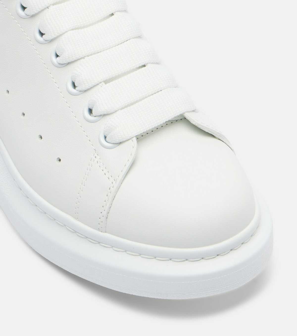McQueen Oversized leather sneakers