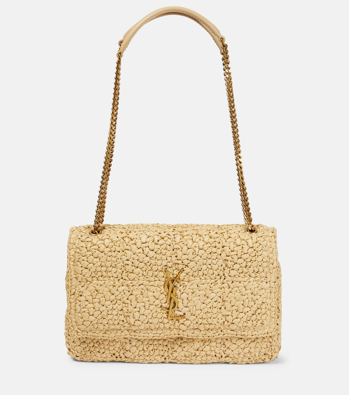 Saint Laurent Jamie Medium raffia shoulder bag Saint Laurent