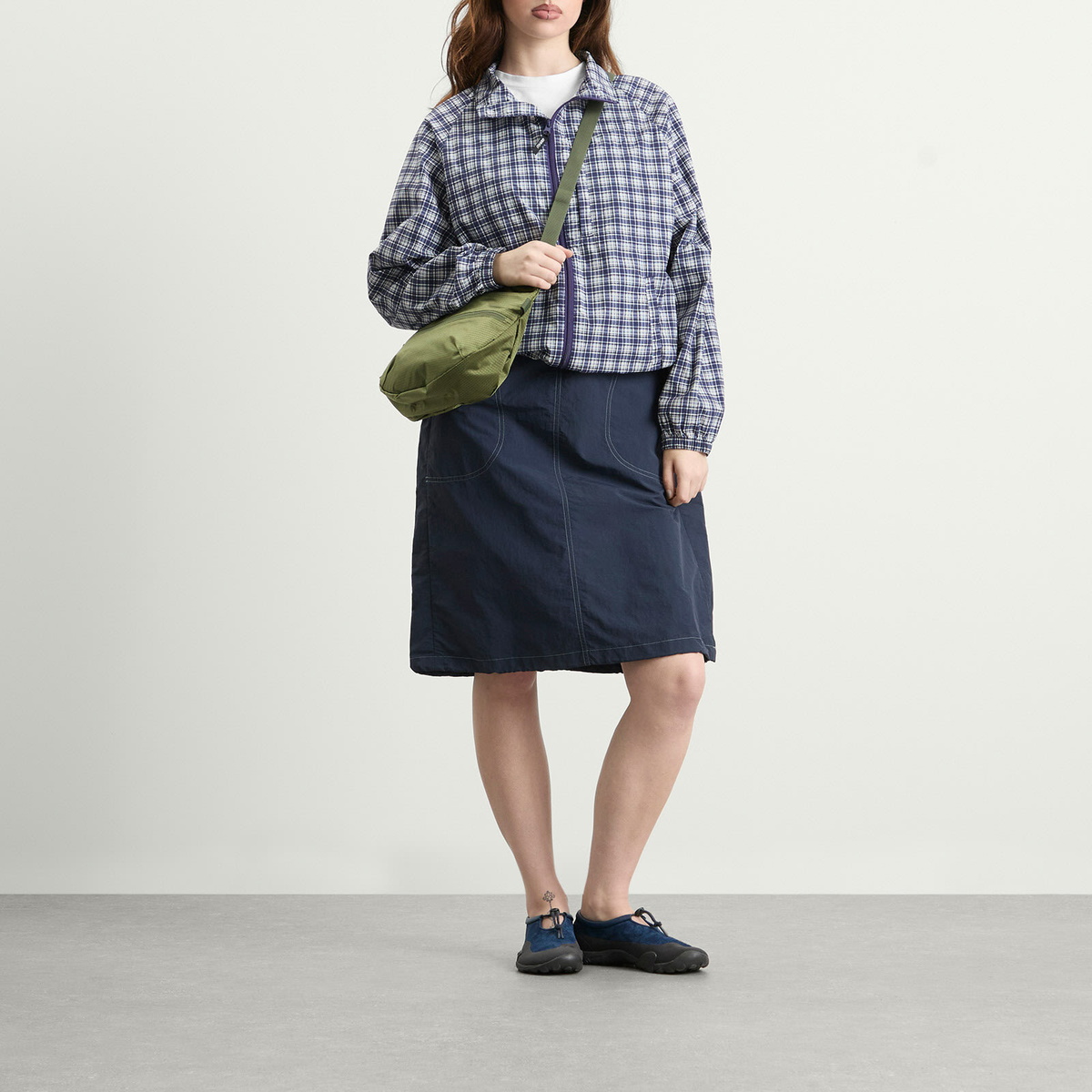 Gramicci Women's Nylon Dress in British Navy