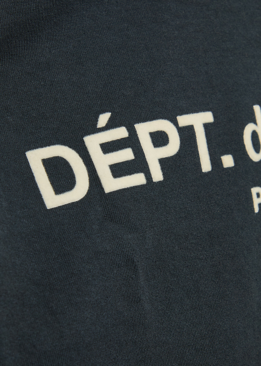 Gallery Dept. Logo Cotton T-shirt Black
