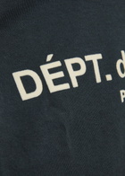 Gallery Dept. Logo Cotton T-shirt Black