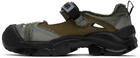 Magliano Gray & Khaki U-Power Scandy Sneakers