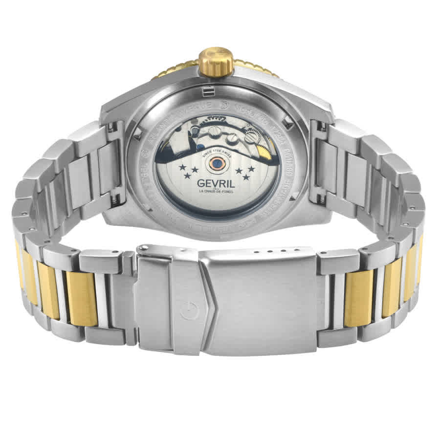 Gevril Atlantic Avenue Automatic Green Dial Mens Watch 47207B