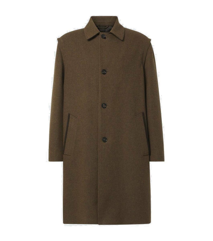 Photo: Loro Piana Savile wool coat