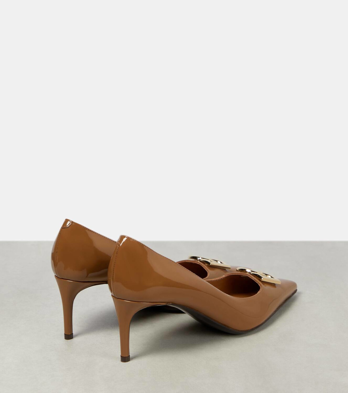 Dolce&Gabbana Lollo logo patent leather pumps Dolce & Gabbana