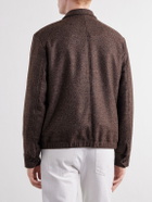 Paul Smith - Wool-Blend Bouclé Blouson Jacket - Brown