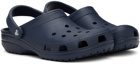 Crocs Navy Classic Clogs