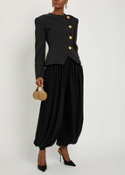 Ronny Kobo Finley Crepe Jacket Black