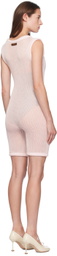 Isa Boulder Pink Armor Chain Jumpsuit