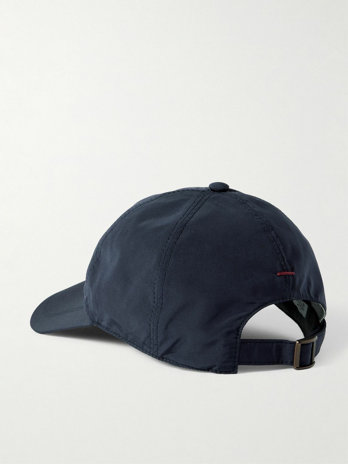Brunello Cucinelli - Logo-Embroidered Cotton-Twill Baseball Cap - Blue
